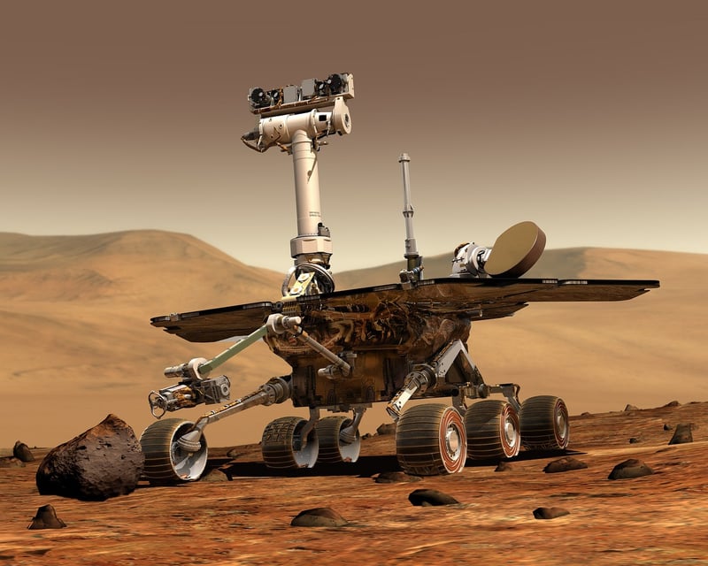 Future Mars Colony